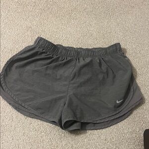 Nike Women's Charcoal Athletic Shorts
